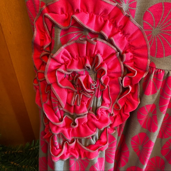 NWOT Ruffles by tutu & lulu Dress Sz 7-8 Adorable! - Picture 3 of 5